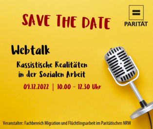 Save The Date Webtalk am 09.12.2022
